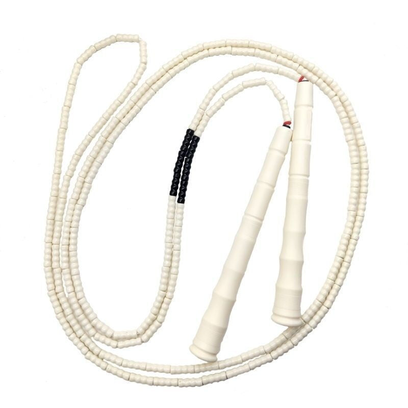 Bamboo Rope Soft Bead Adjustable Skipping Rope: The Perfect Fitness Companion